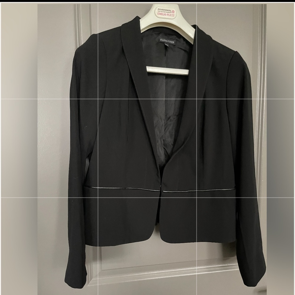 Eileen fisher small blazer jacket coat
